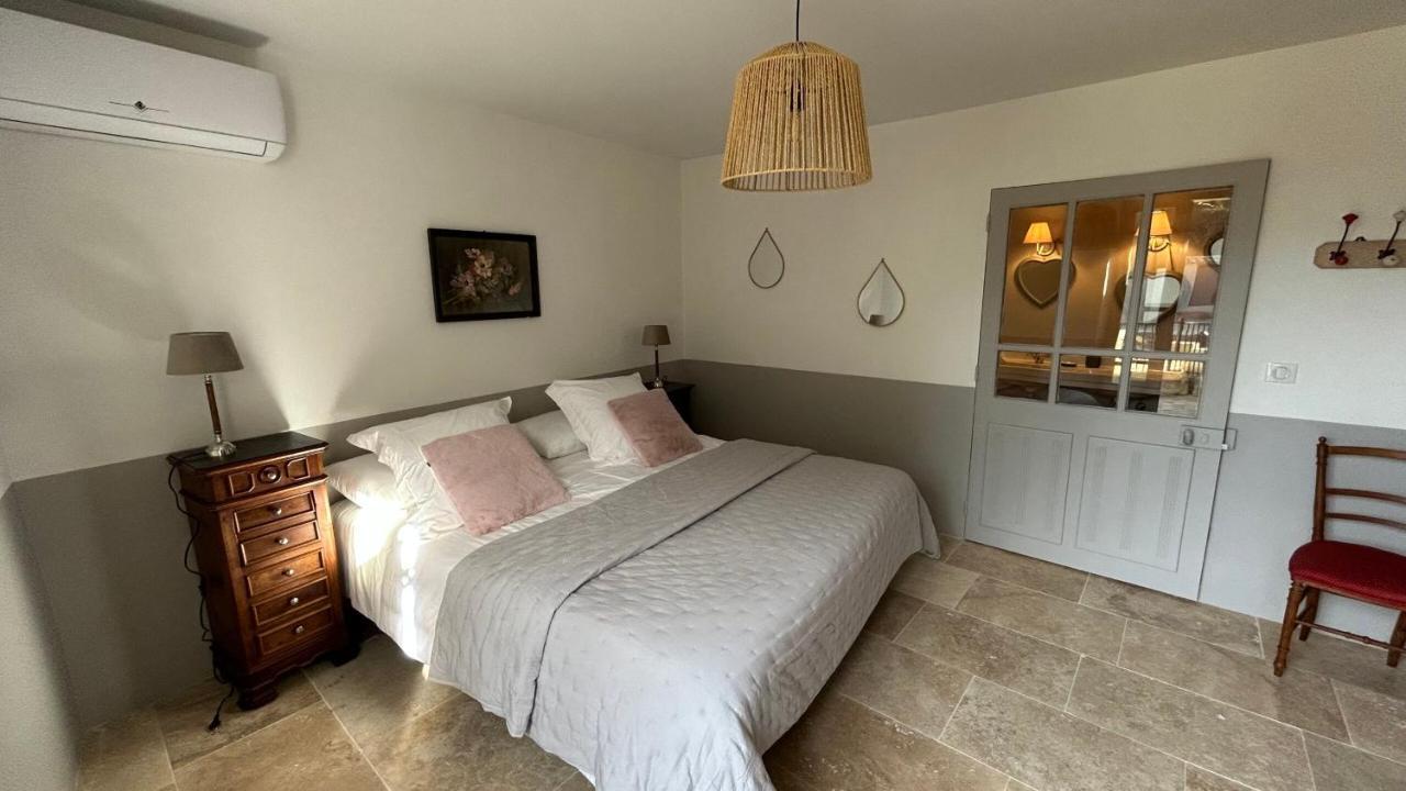 Le Petit Eden Bed & Breakfast Saint Quentin la Poterie Bagian luar foto